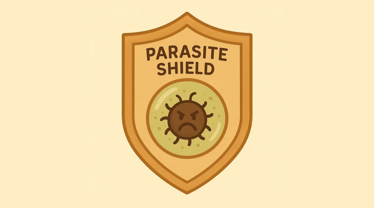 Parasite hide behind biofilm shield